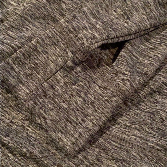 Grey Activewear Sweater with Pink Details - Picture 3 of 4